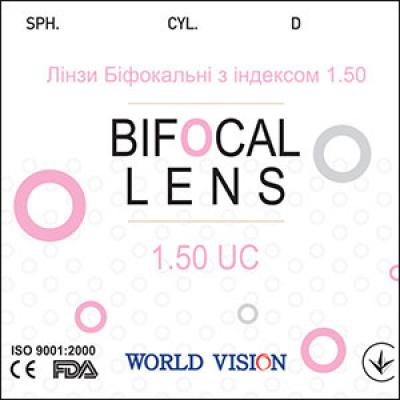 Линзы BIFOCAL с индексом 1,50 UC